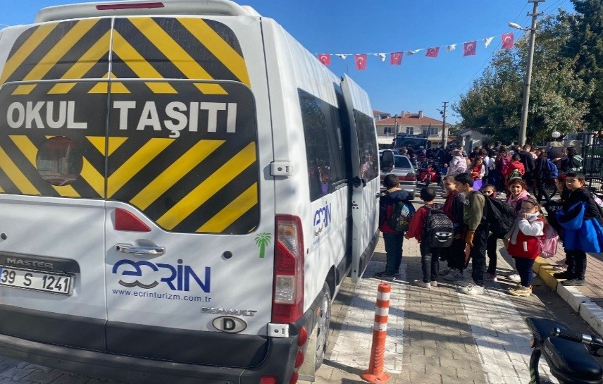 Kırklareli’nde okul servisleri denetlendi