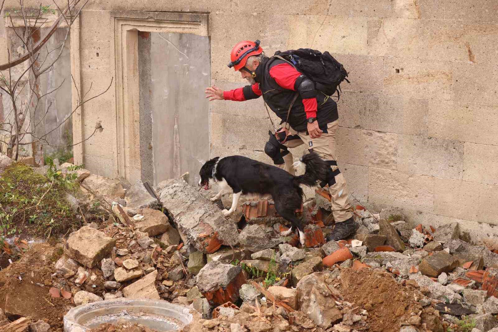 Uluslararası ’Arama Kurtarma Köpekleri Şampiyonası’ Çekmeköy’de yapıldı