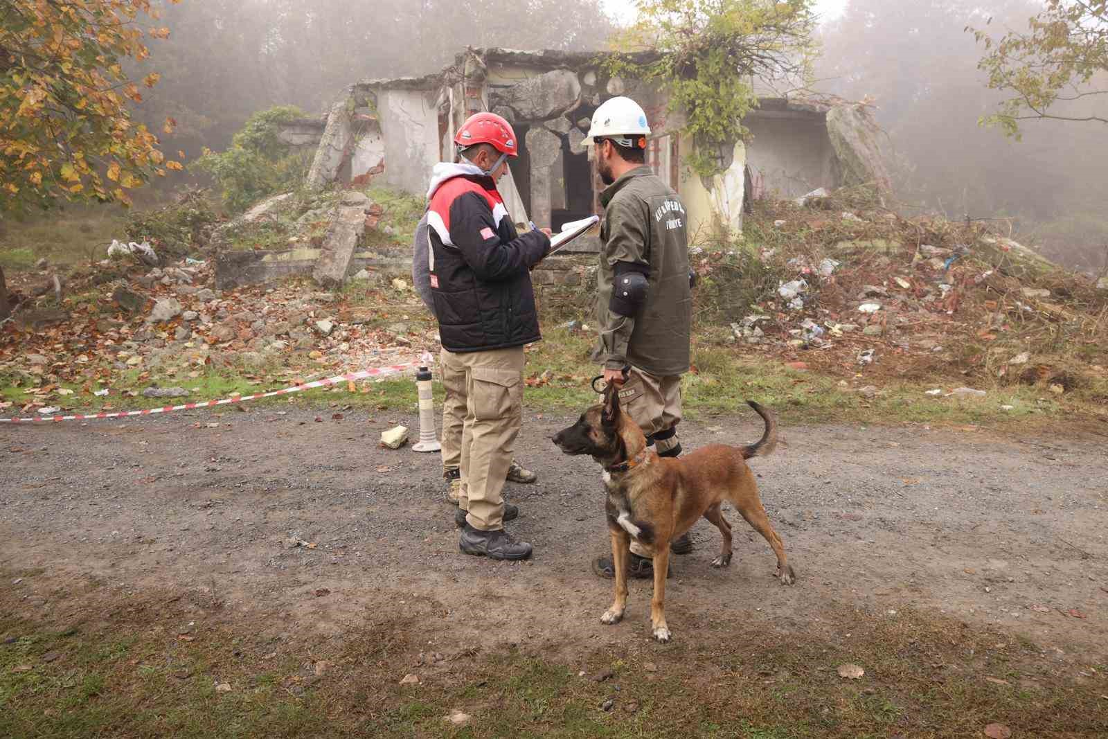 Uluslararası ’Arama Kurtarma Köpekleri Şampiyonası’ Çekmeköy’de yapıldı 