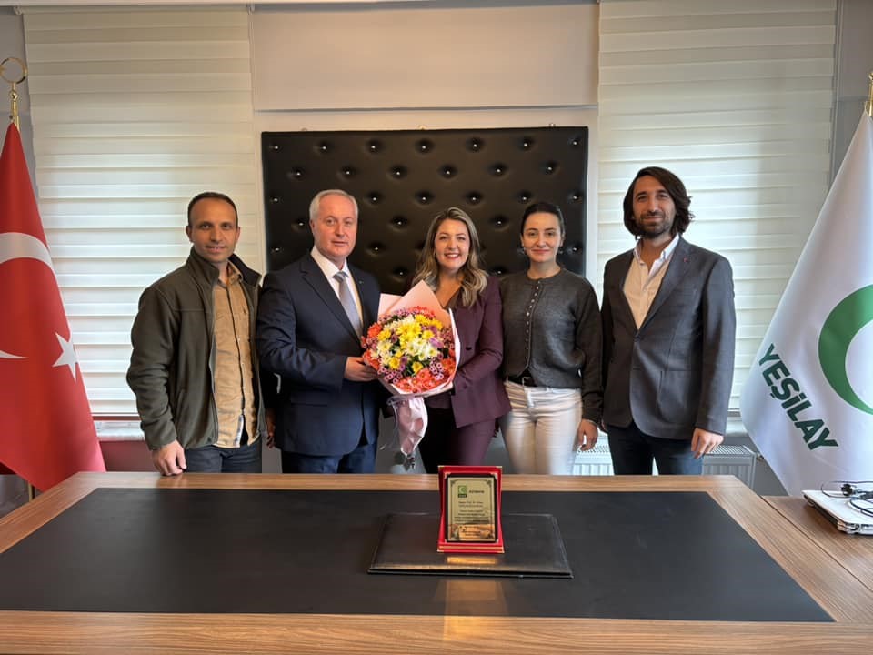 Yeşilay K&uuml;tahya Şube Başkanlığı g&ouml;revinde devir-teslim
