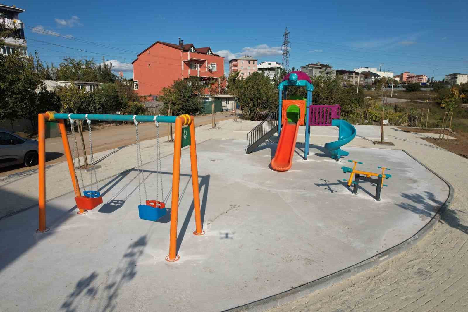 Şekerpınar’a yeni park yapılıyor
