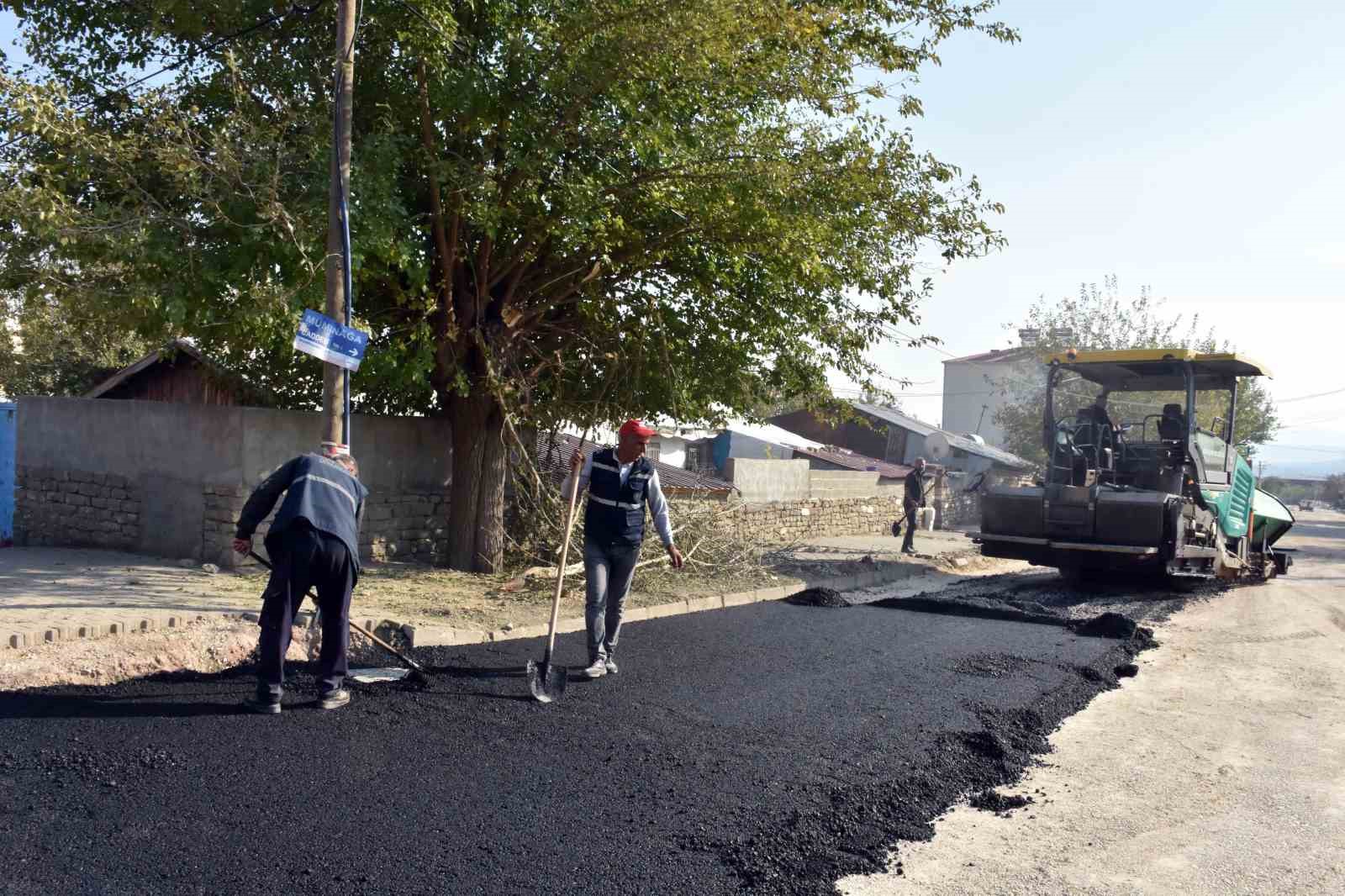 Lice yolları asfaltlanıyor
