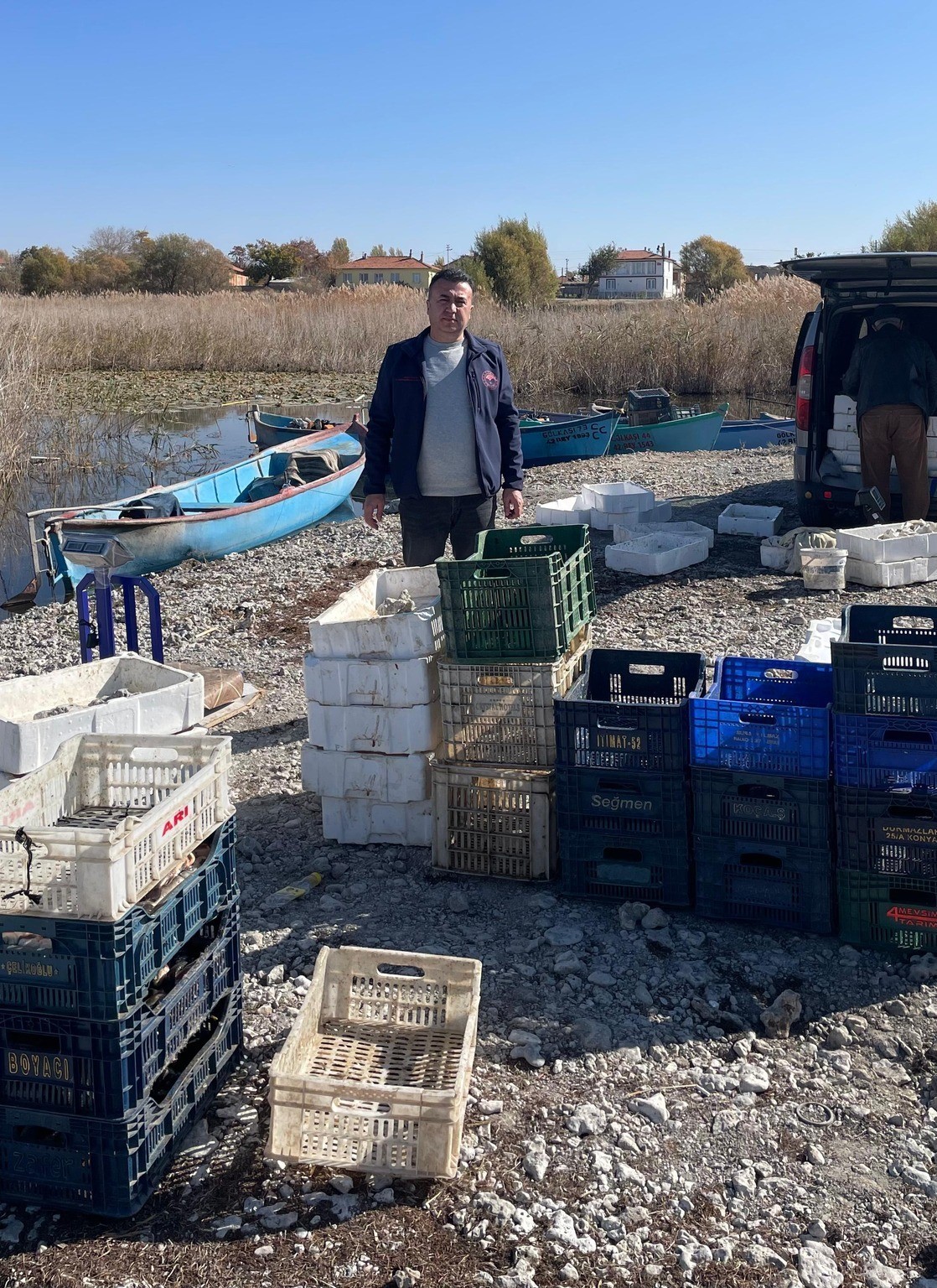 Beyşehir Gölü’nde denetimler sürüyor
