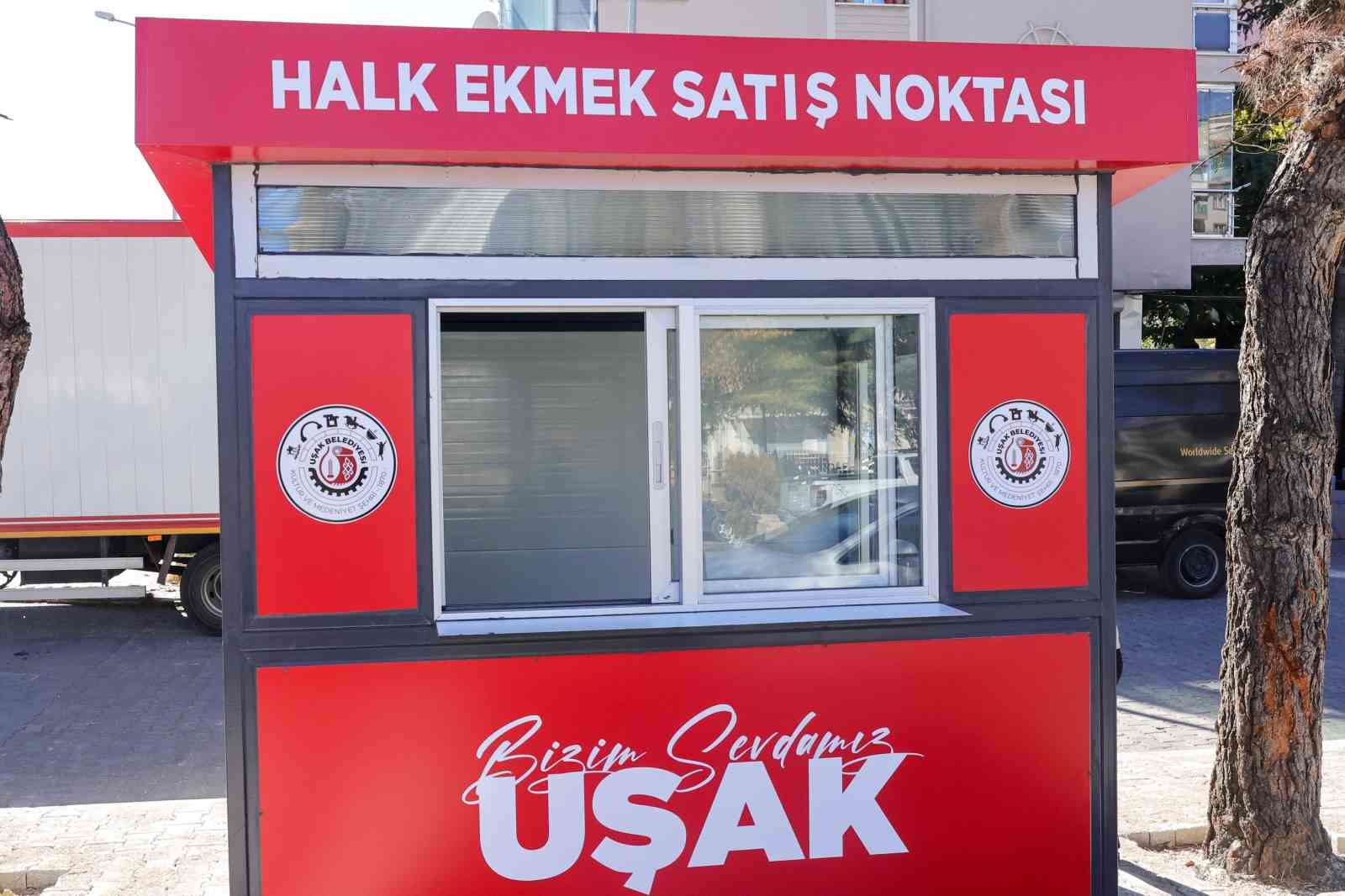 Uşak’ta yeni halk ekmek satış noktaları açılıyor
