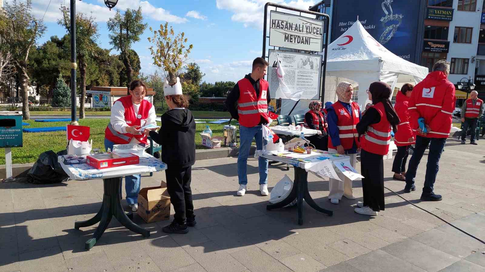 Tekirdağ’da Kızılay Haftası etkinlikleri
