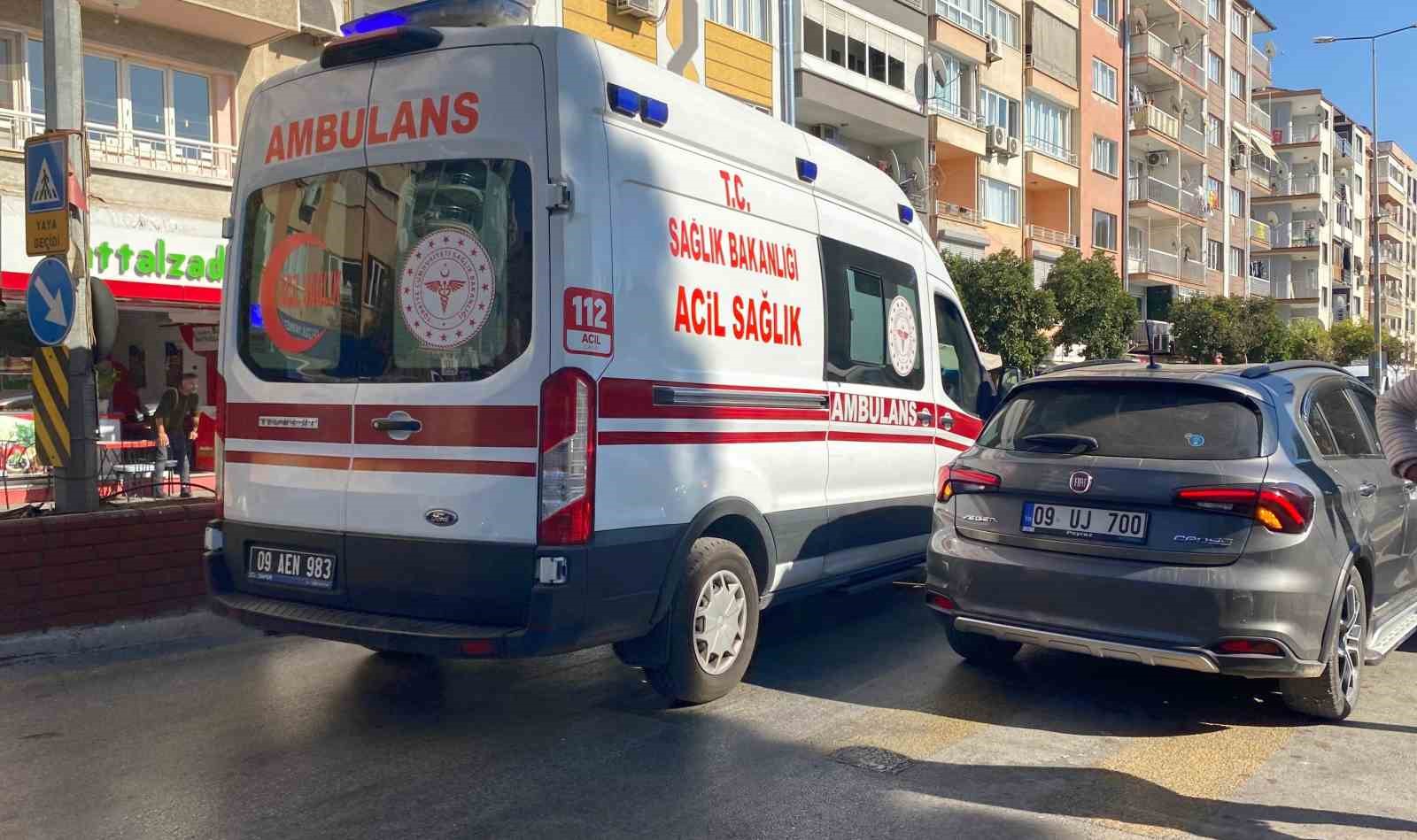 Otomobil ile elektrikli bisiklet çarpıştı: 1 yaralı
