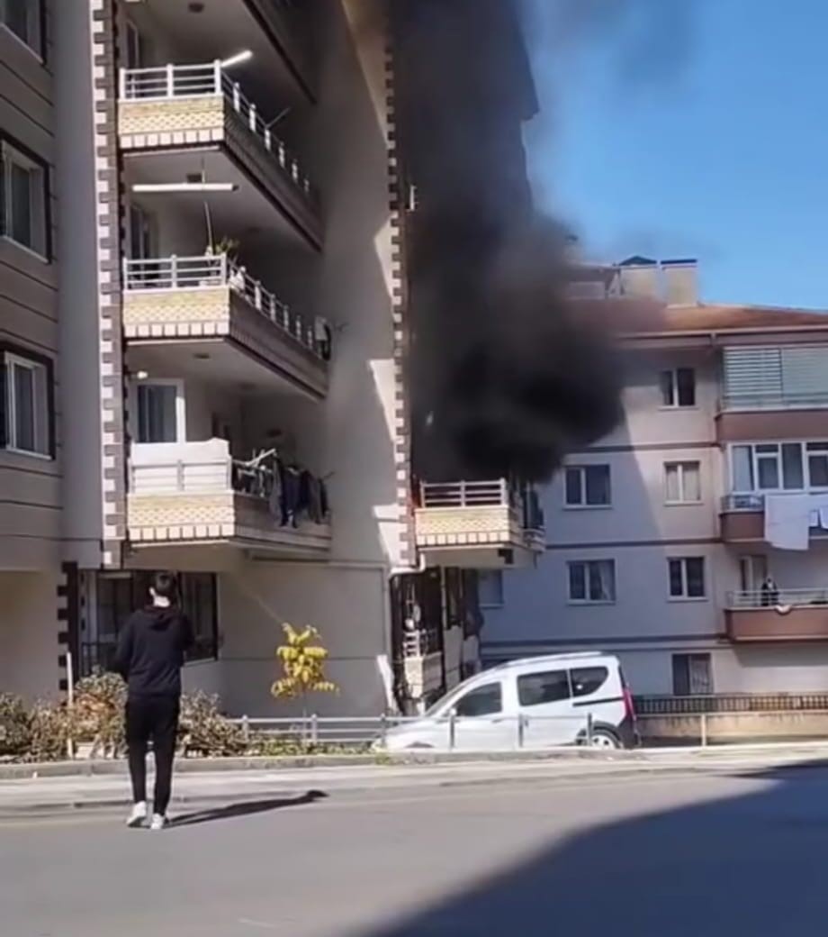 Ankara’da korkutan yangın