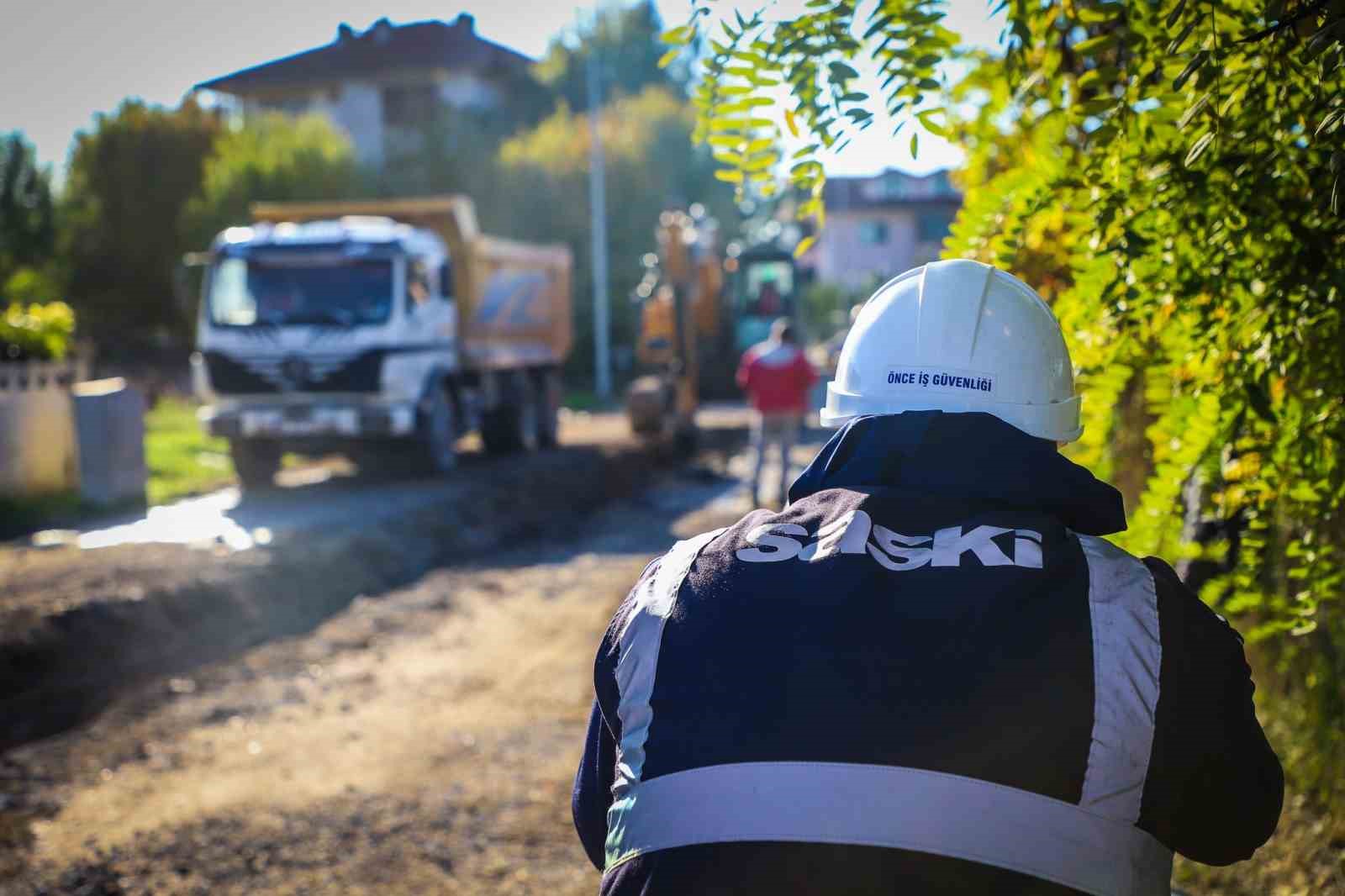 Sakarya’da o mahallenin yağmur suyu altyapısı kışa hazır
