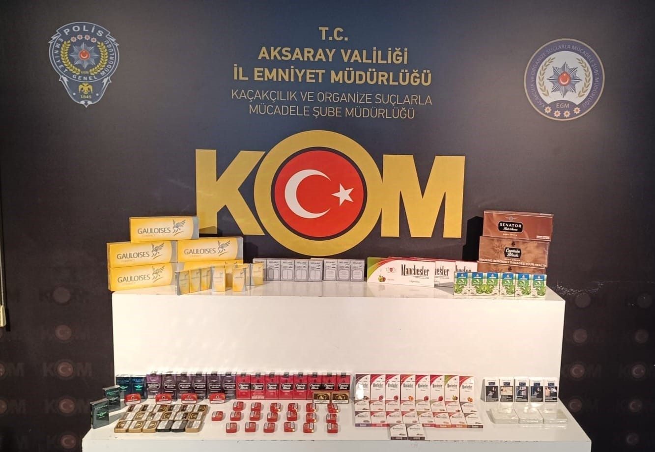 Aksaray’da kaçakçılığa geçit yok