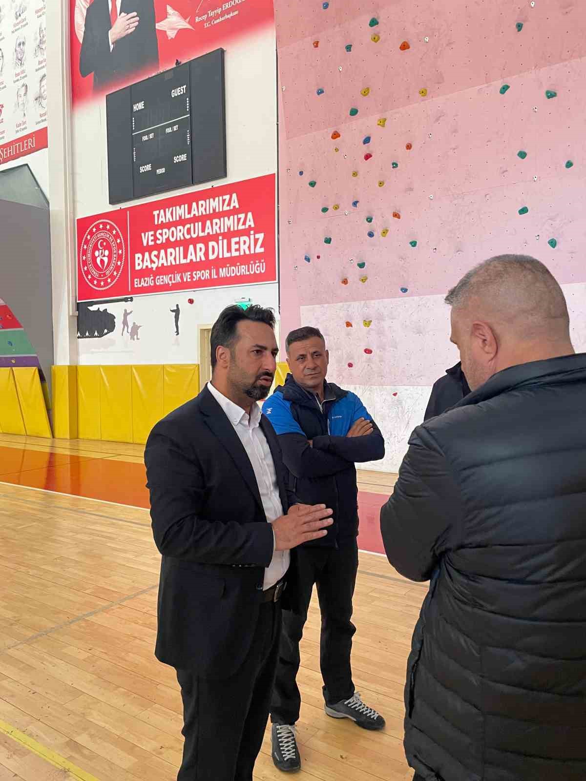 Elazığ’da spor tırmanış emniyetçi eğitimi verilecek
