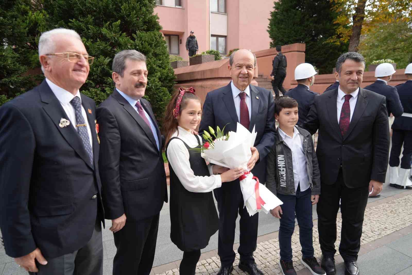 KKTC Cumhurbaşkanı Tatar, Samsun’da temaslarına başladı