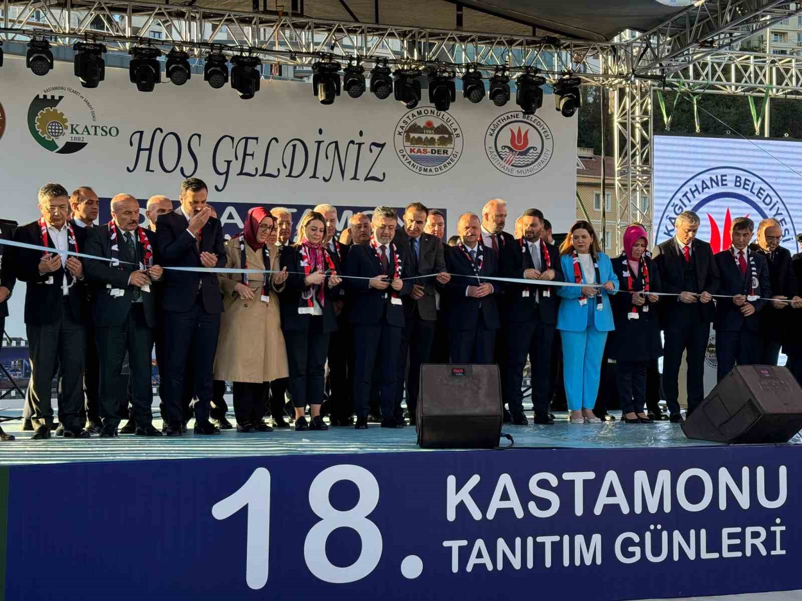 Kağıthane Belediyesi tarafından 18. Kastamonu Tanıtım Günleri düzenlendi