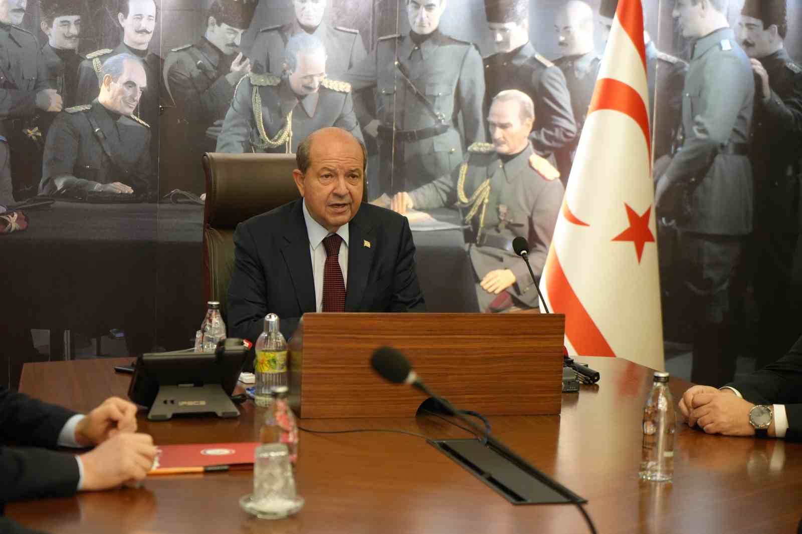 KKTC Cumhurbaşkanı Tatar: "Kıbrıs’ta federasyon meselesi kapanmıştır"
