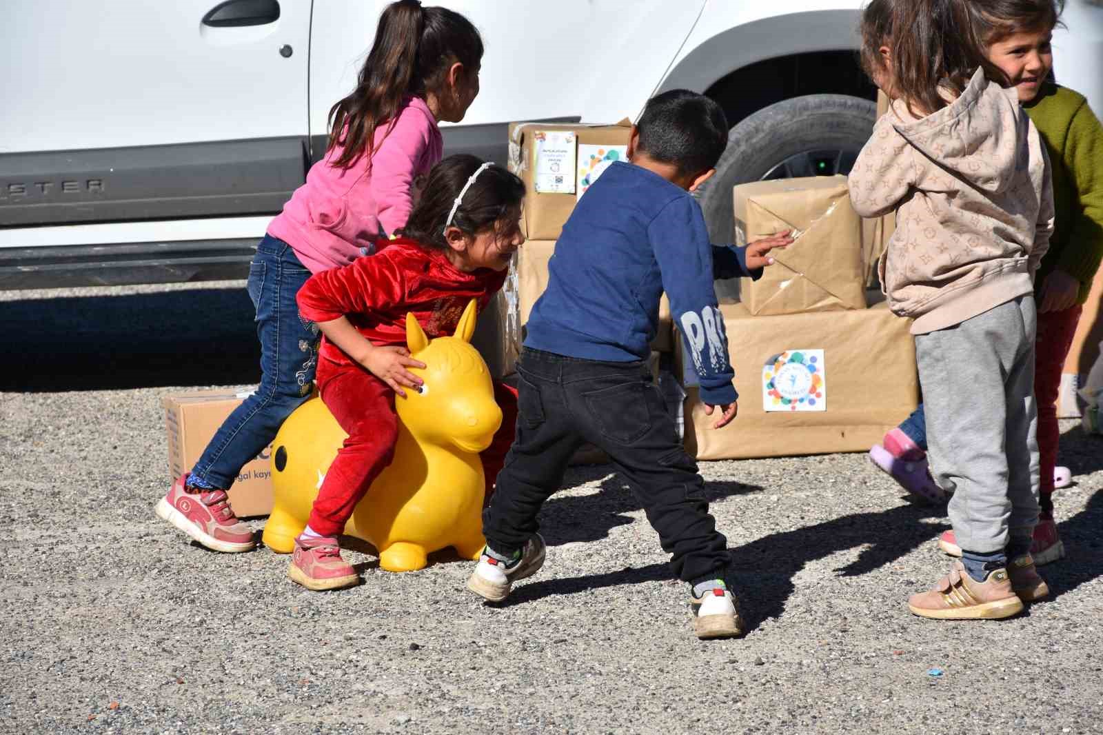 Siverek’te anaokulu öğrencilerinden anlamlı çalışma