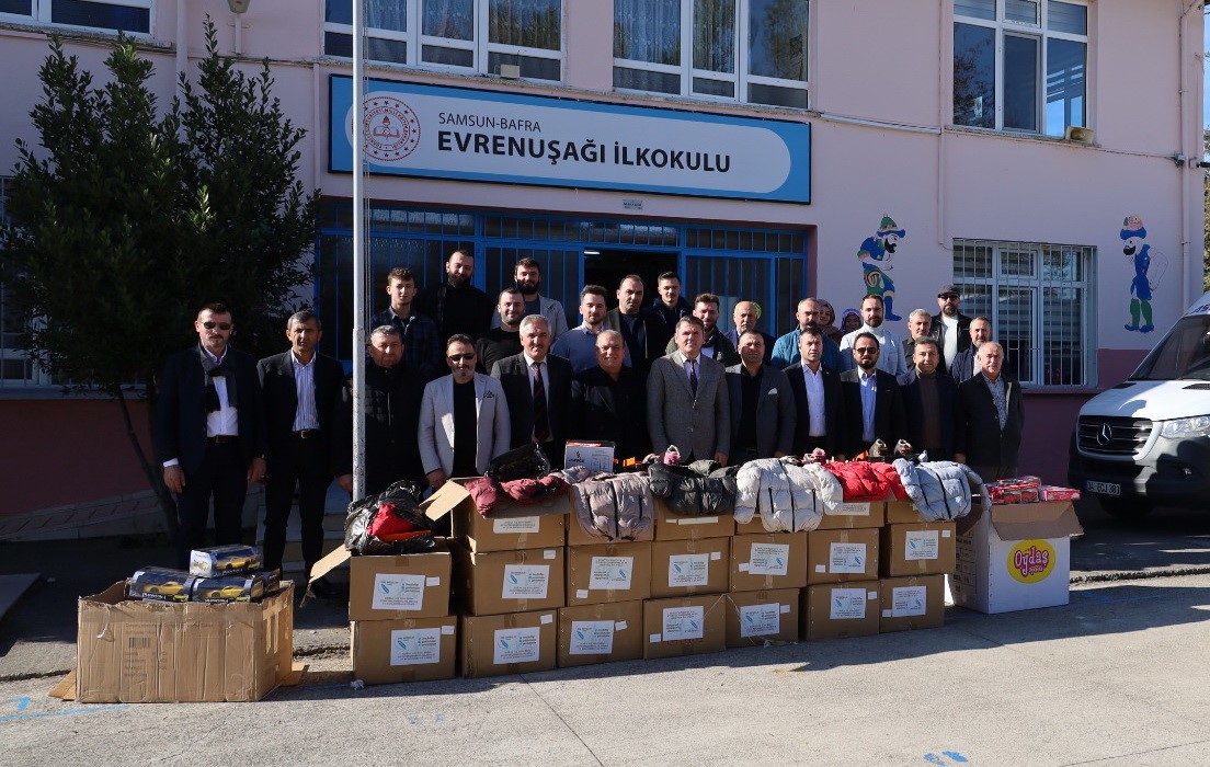 &Ccedil;ocuklar &Uuml;ş&uuml;mesin Kampanyası: 300 &ouml;ğrenciye bot ve mont desteği
