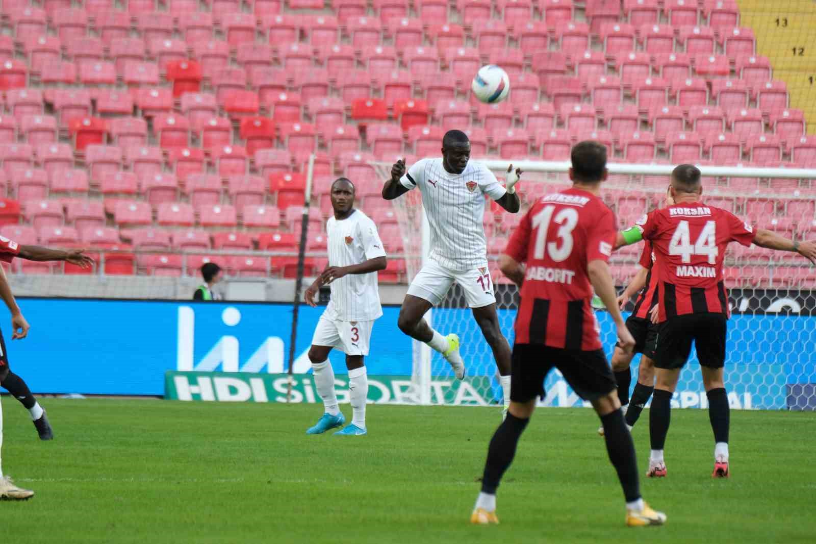 Trendyol Süper Lig: Hatayspor: 3 - Gaziantep FK: 1 (Maç sonucu)