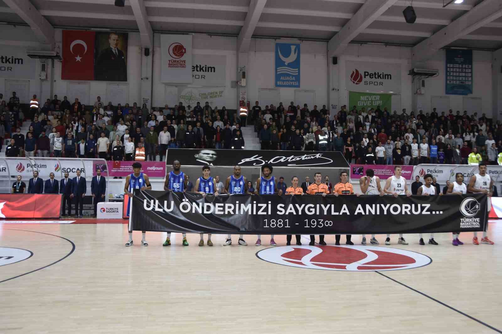 Basketbol Süper Ligi: Aliağa Petkimspor: 68 - Türk Telekom: 75
