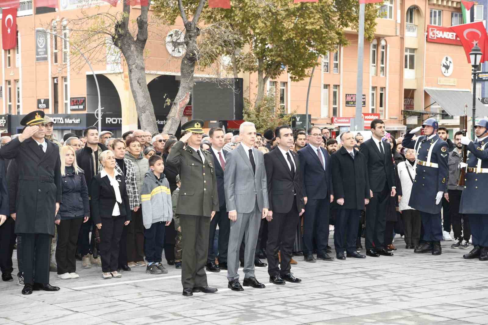 Karaman’da 10 Kasım törenleri