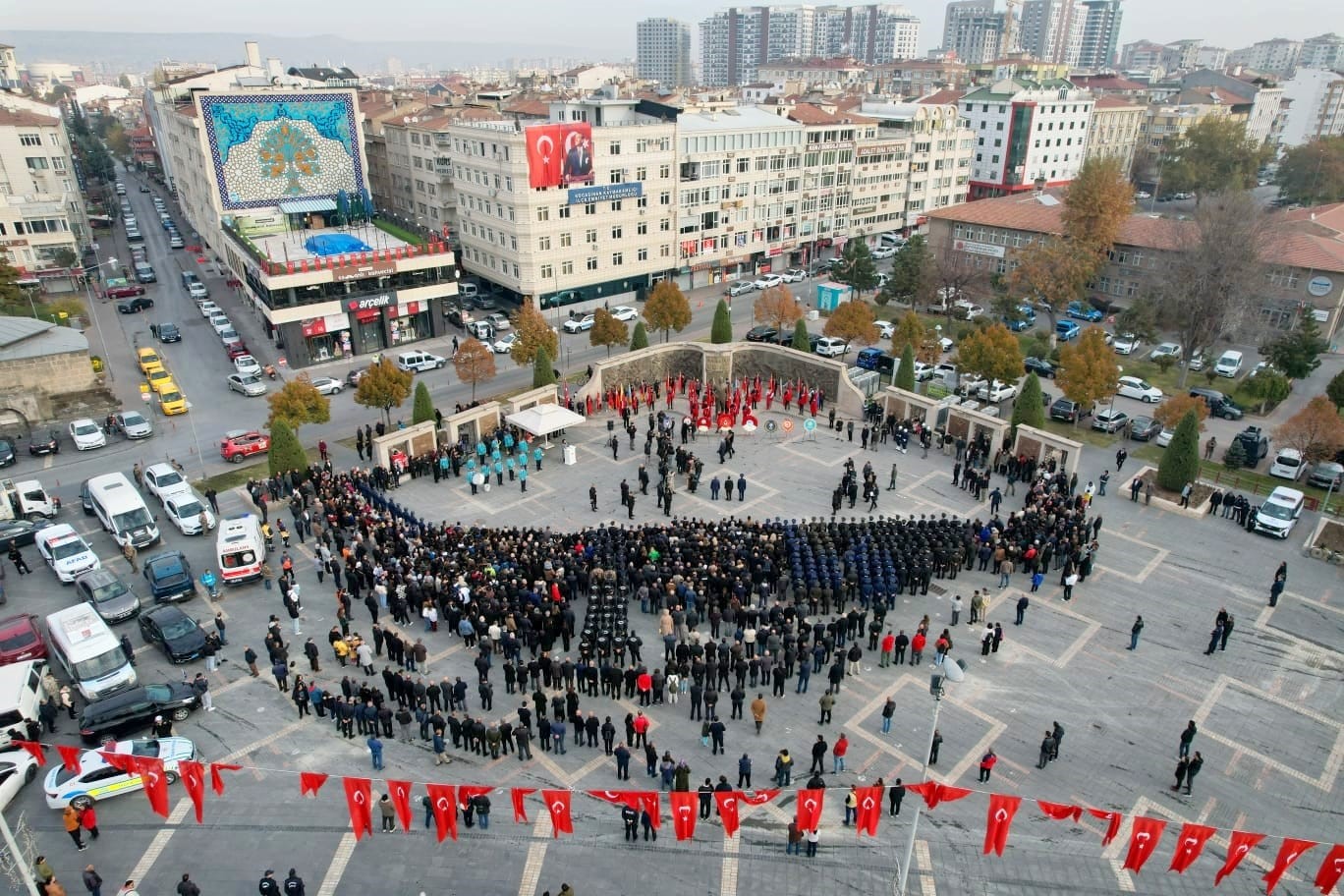 Atatürk, Kayseri’de törenle anıldı
