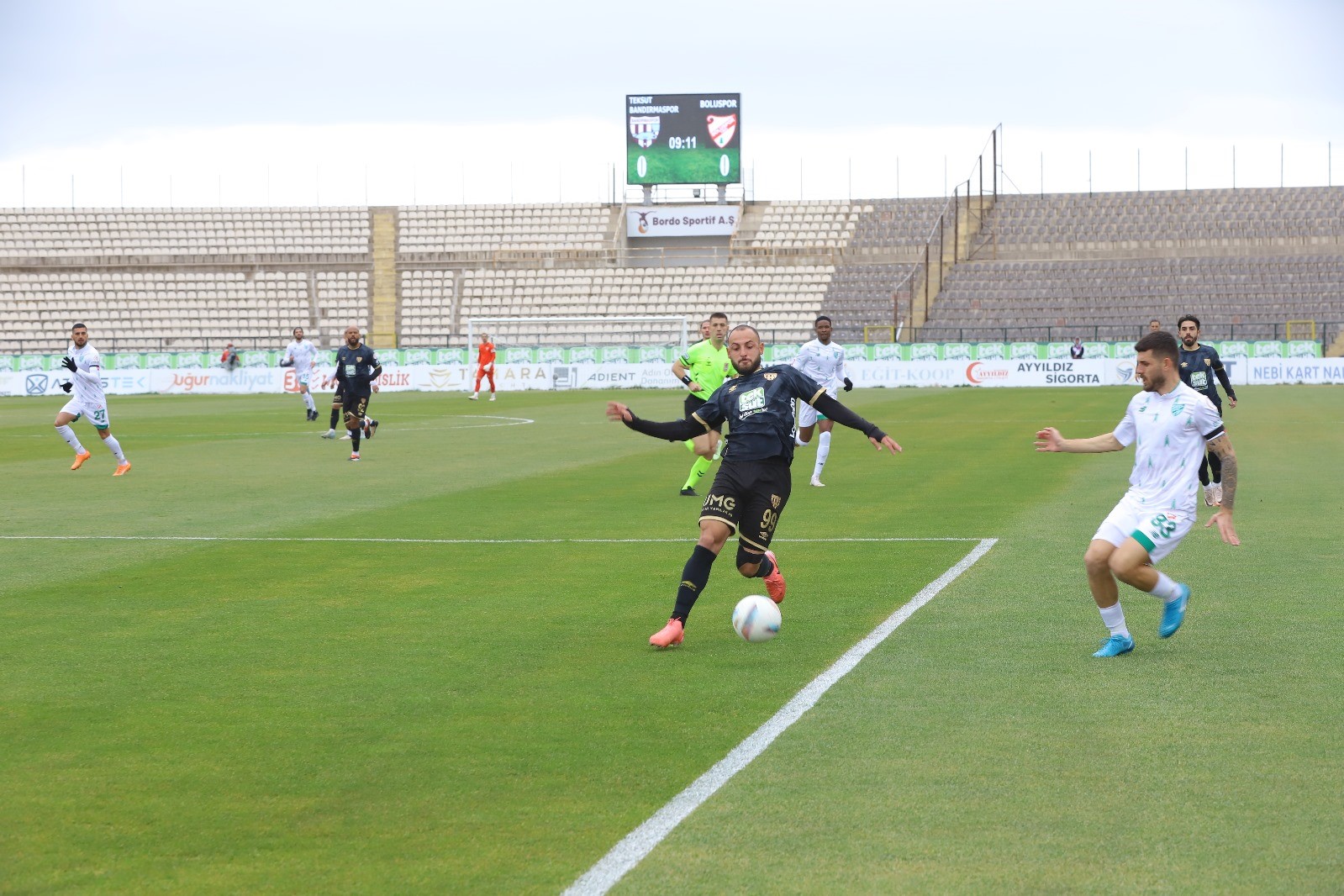 Trendyol 1. Lig: Bandırmaspor: 2 - Boluspor: 0
