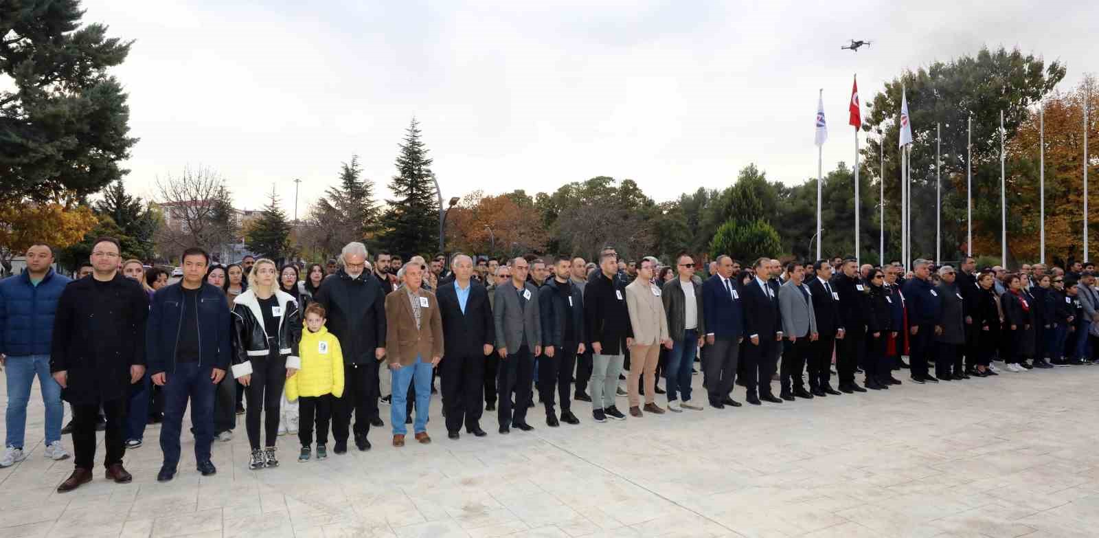 GA&Uuml;N&rsquo;de Atat&uuml;rk&rsquo;&uuml; Anma Programı ger&ccedil;ekleştirildi
