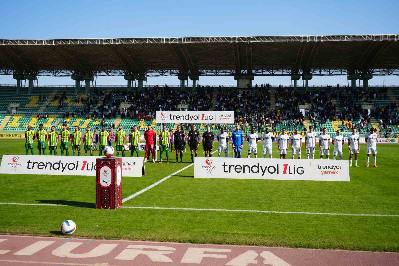 Trendyol 1. Lig: Şanlıurfaspor: 0 - Gençlerbirliği: 0 (Maç devam ediyor)