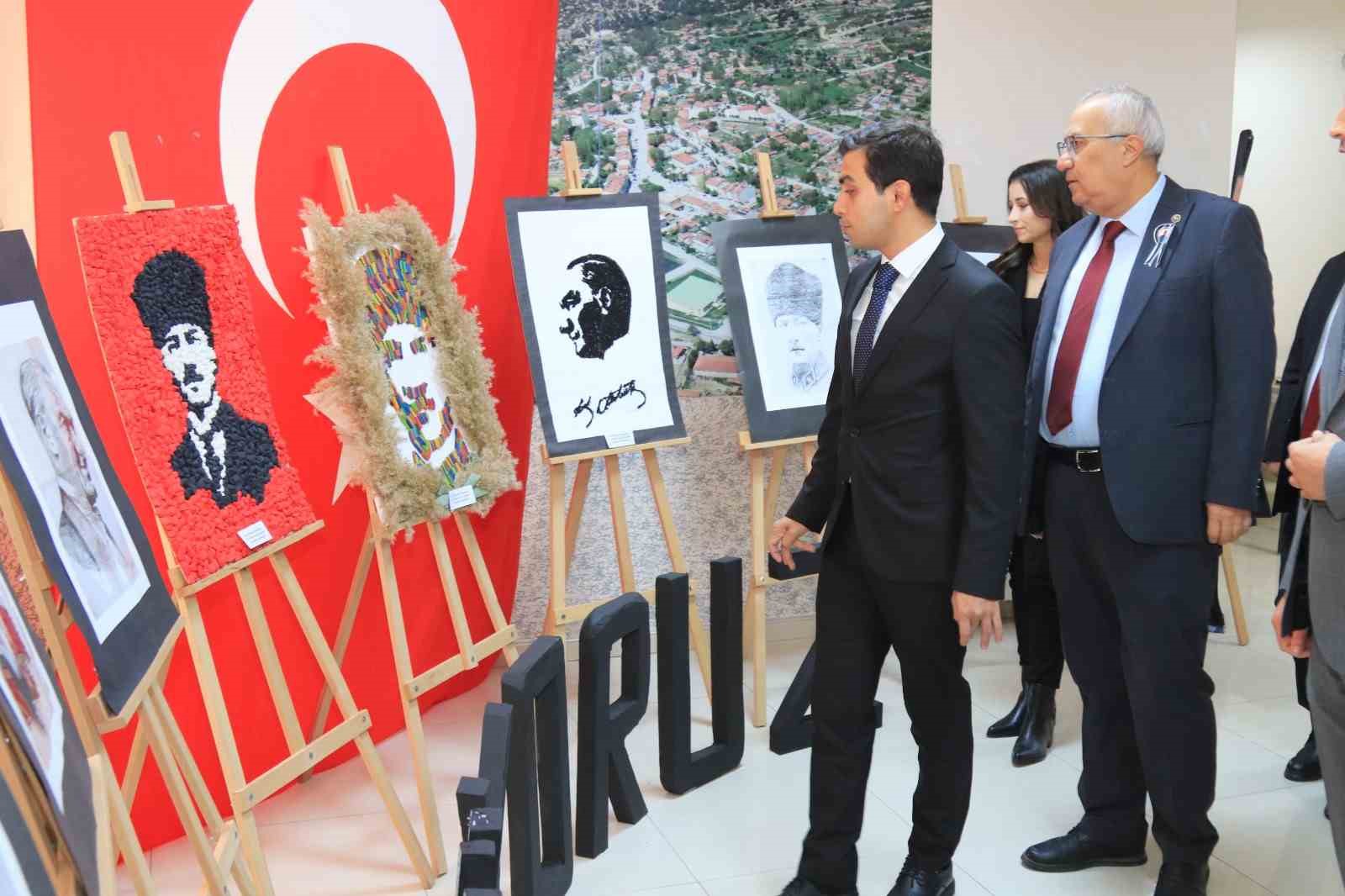 Cumhuriyetin kurucusu Atat&uuml;rk, &Ccedil;ameli&rsquo;nde t&ouml;renlerle anıldı
