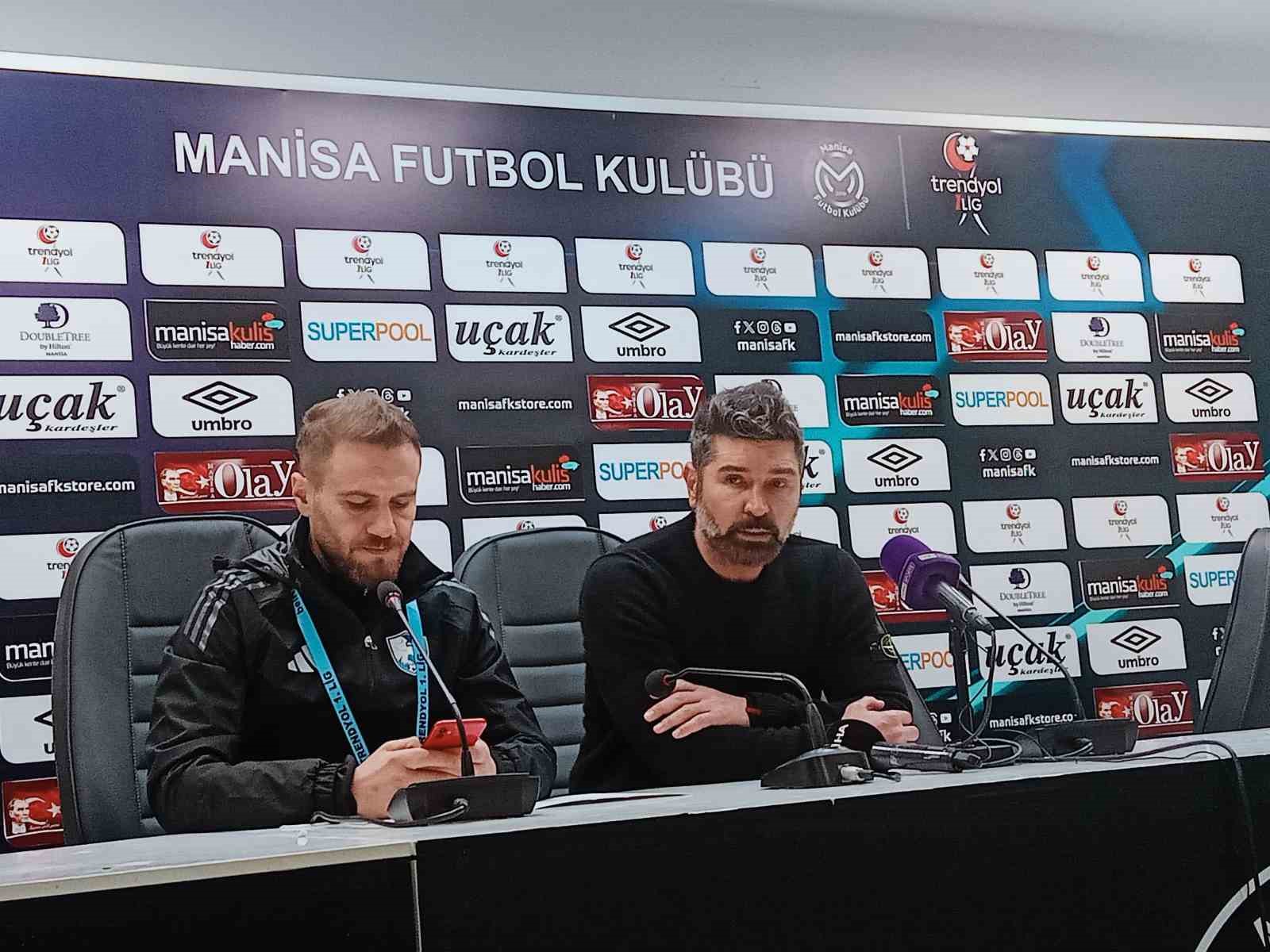 Manisa FK-Erzurumspor FK ma&ccedil;ının ardından
