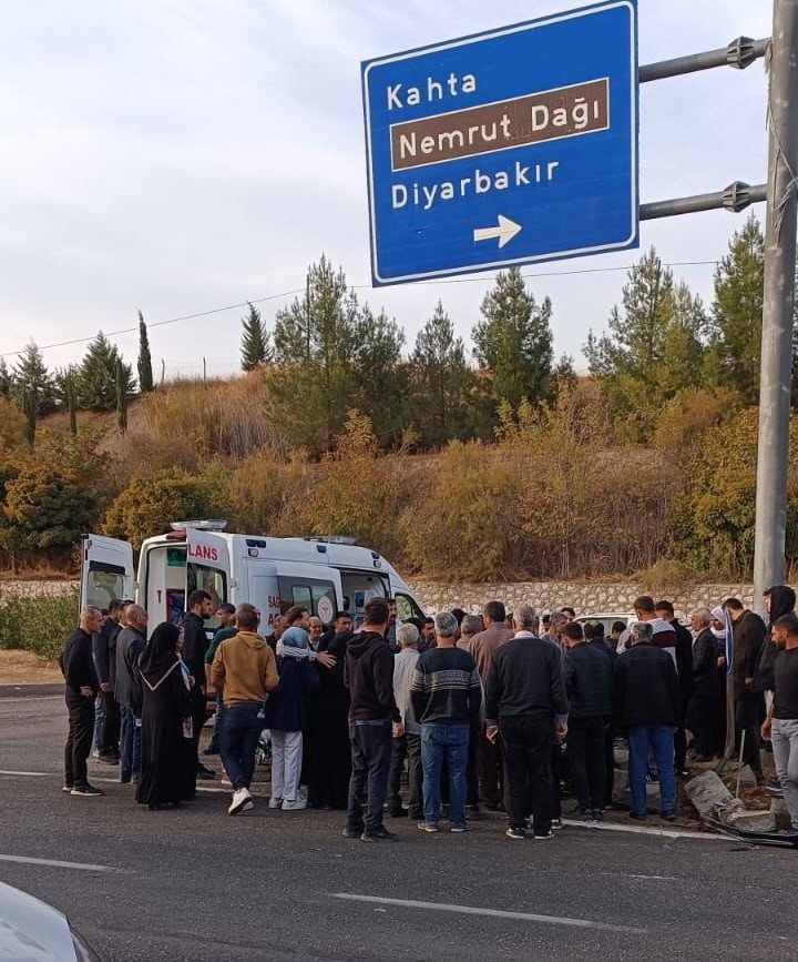 Adıyaman’da otomobiller çarpıştı: 7 yaralı