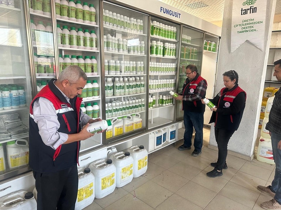 Bitki koruma ürünleri satışı yapan işletmelere yönelik denetim