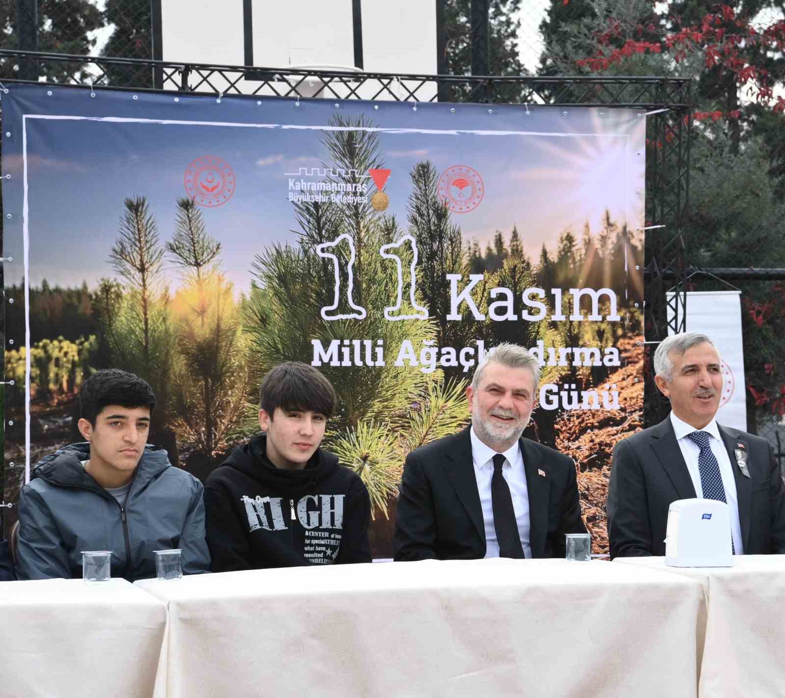 Başkan Görgel: “Yavrularımız için daha yeşil kahramanmaraş”