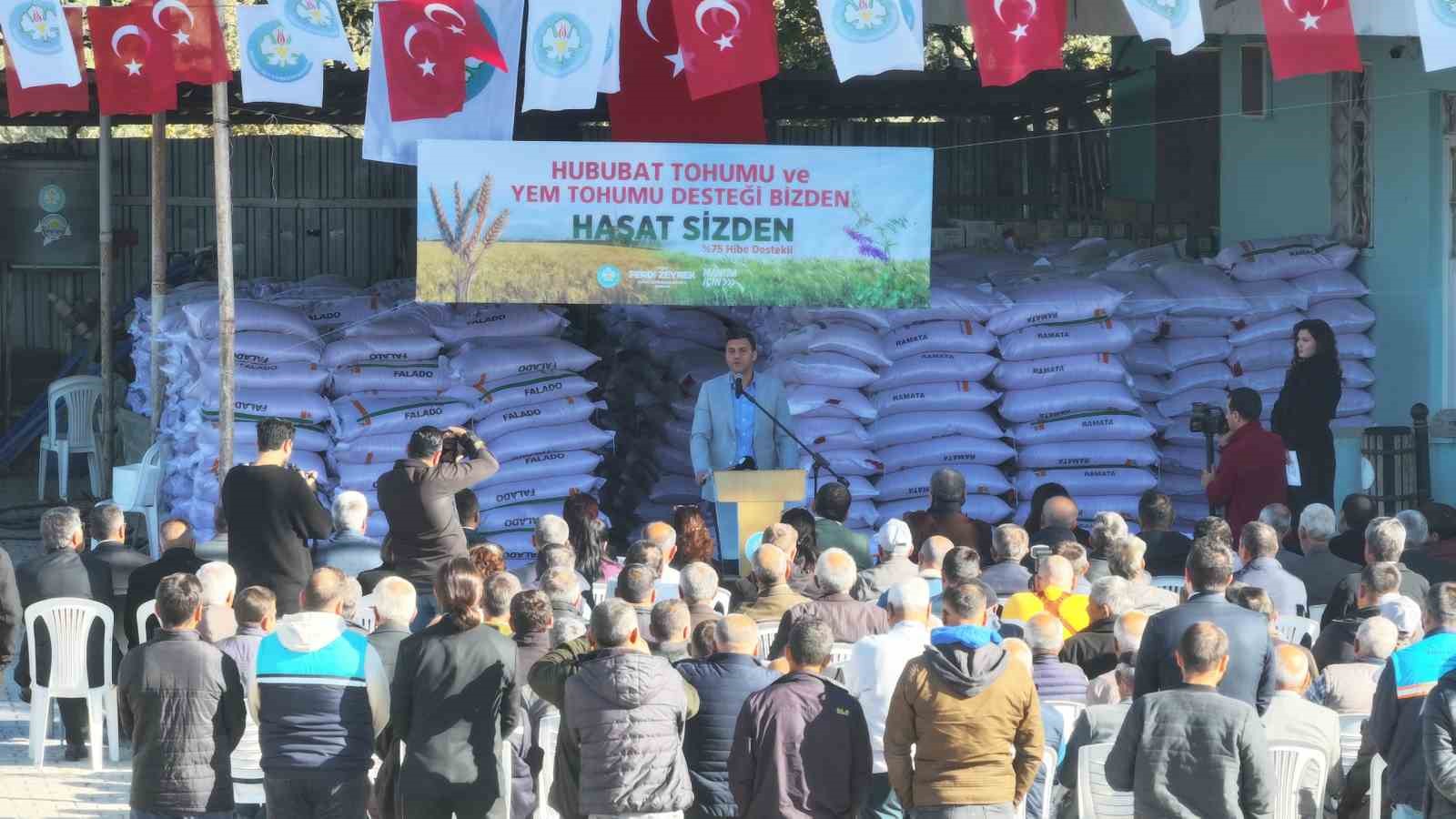 Manisa&rsquo;da tohum desteği tamamlandı

