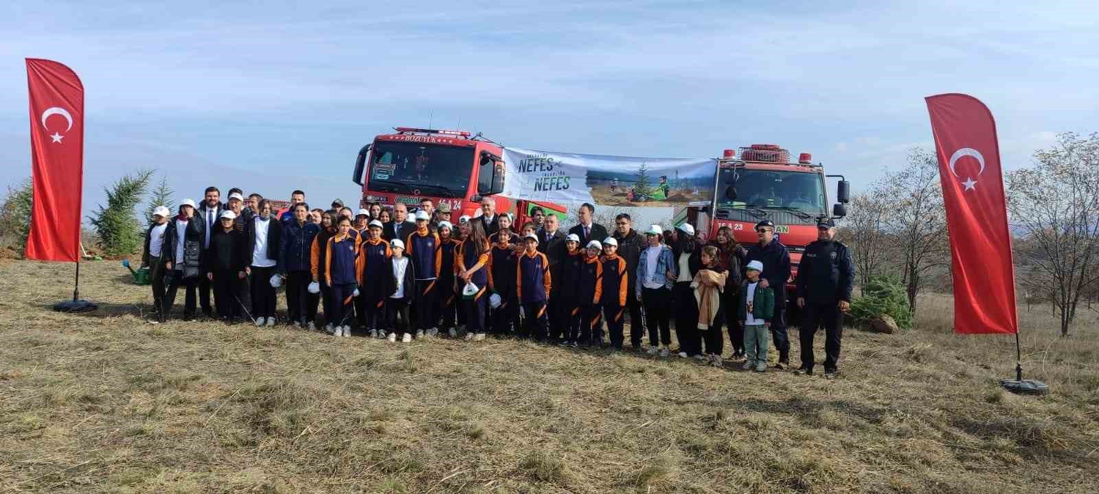 Geleceğe nefes kampanyası Bozüyük’te de karşılık buldu