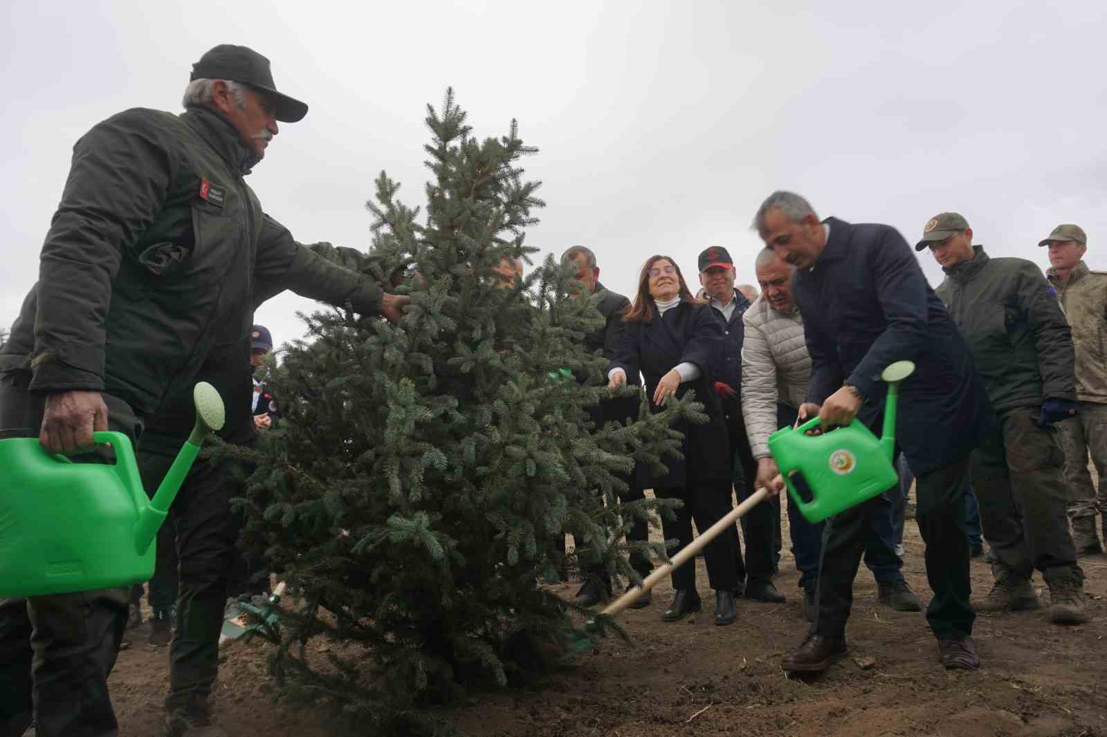 Edirne’de 2 bin fidan toprakla buluştu