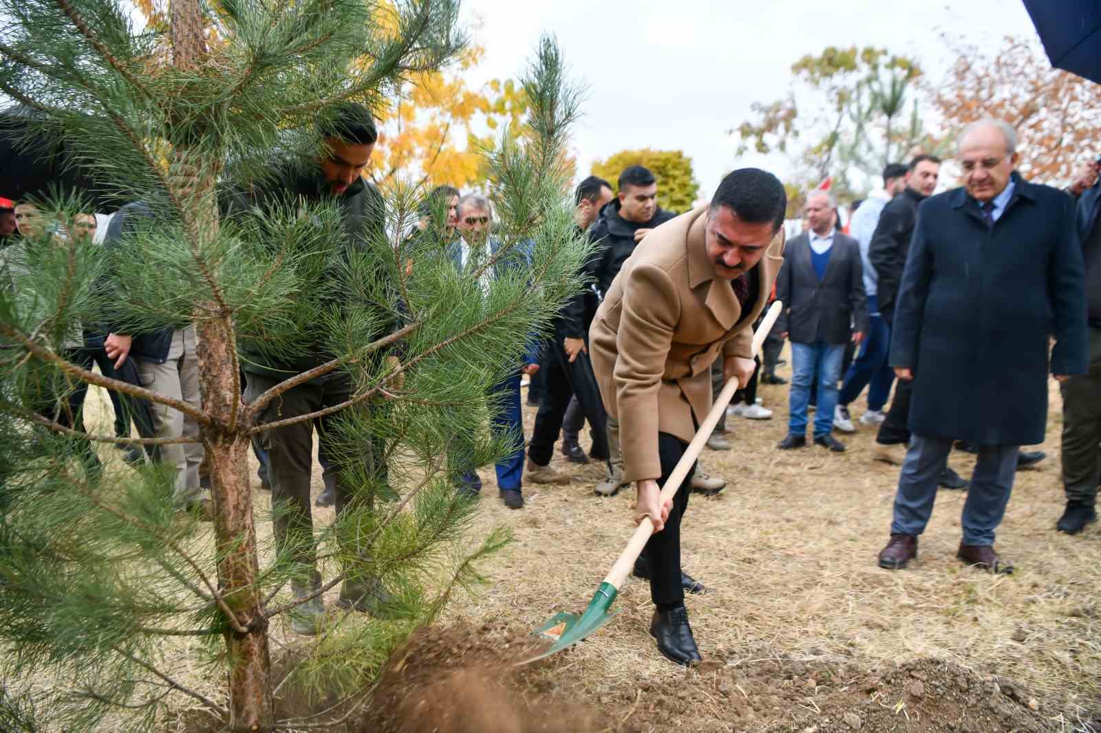 Tunceli’de 35 bin fidan toprakla buluşturuldu
