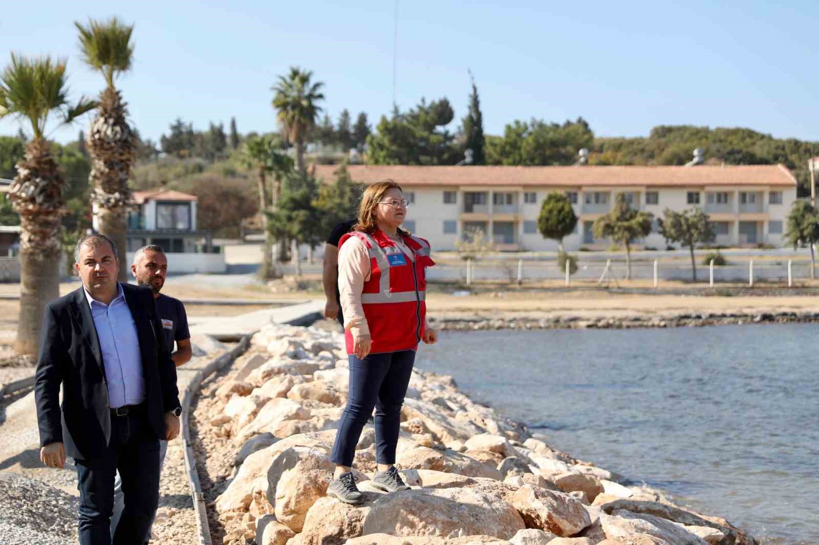 Başkan Gençay çalışmaları yerinde inceledi
