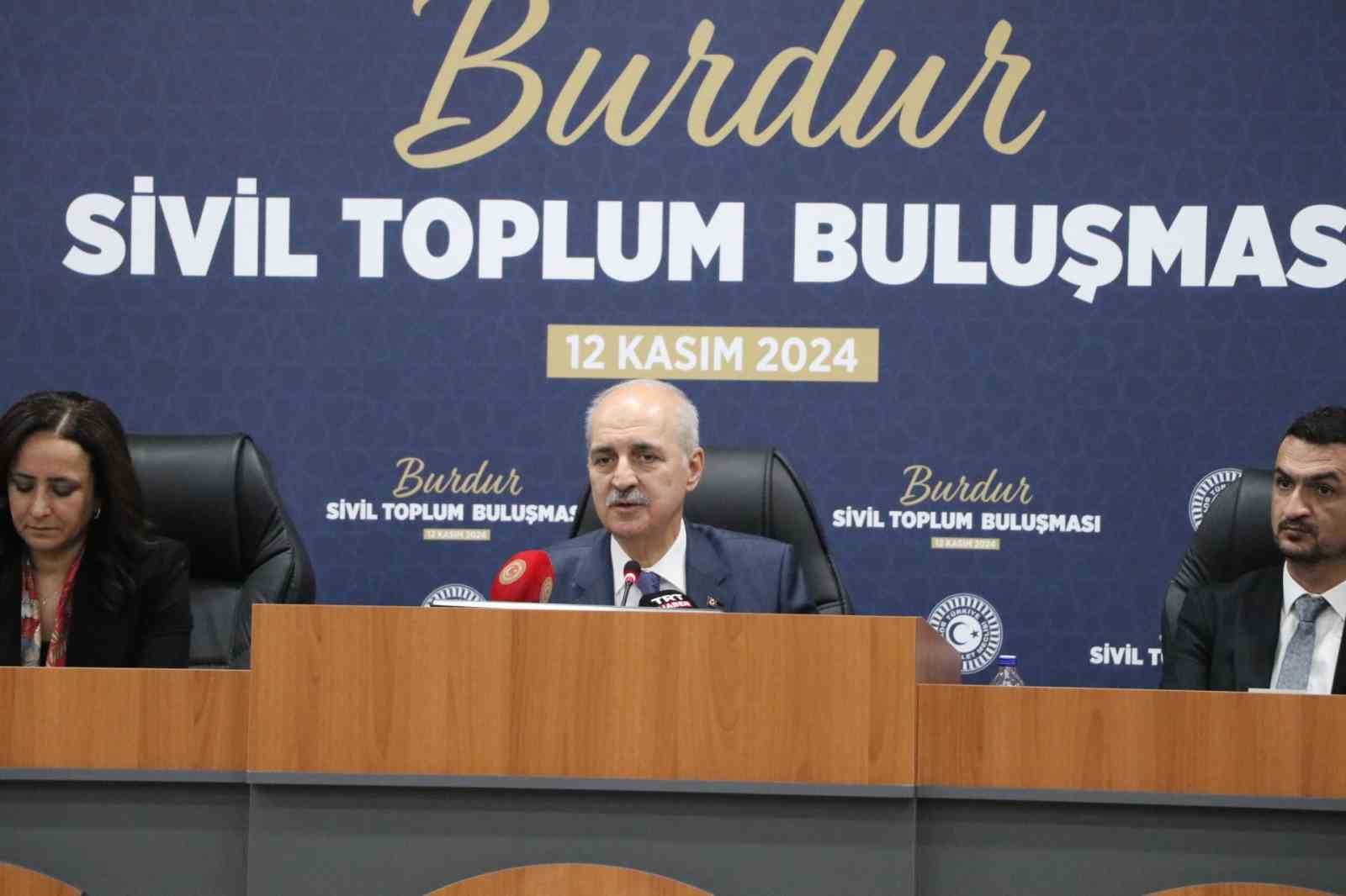 TBMM Başkanı Numan Kurtulmuş: "Türkiye artık kendi eksenini tahkim ediyor"