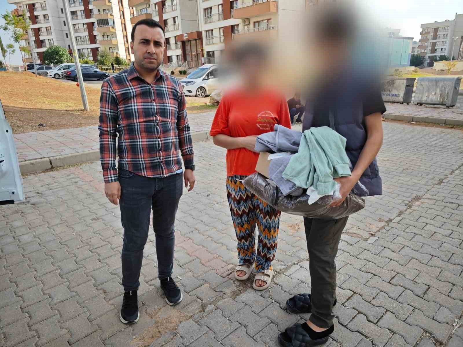 Cizre’de hükümlü ve ailelerine kıyafet ile gıda yardımı