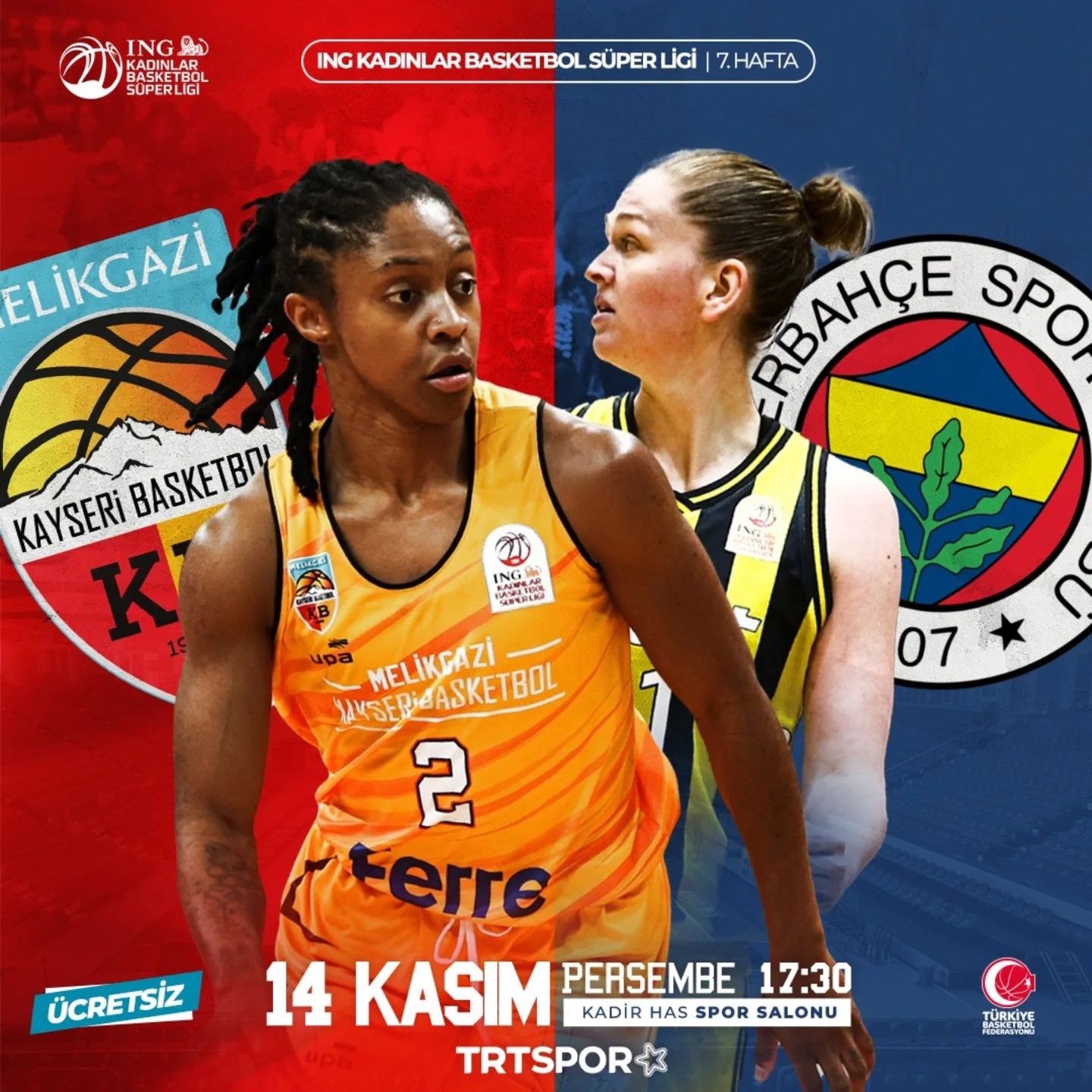 Fenerbahçe maçını Kayserili sporseverler ücretsiz izleyecek