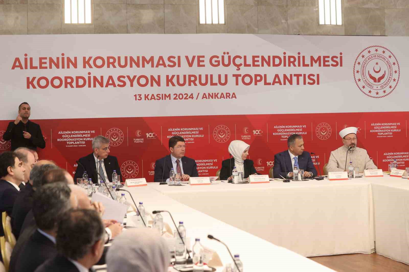 Diyanet İşleri Başkanı Erbaş: “Aileyi tehdit eden her türlü düşünce karşısında sağlam bir duruş sergilemek hayati bir sorumluluktur”