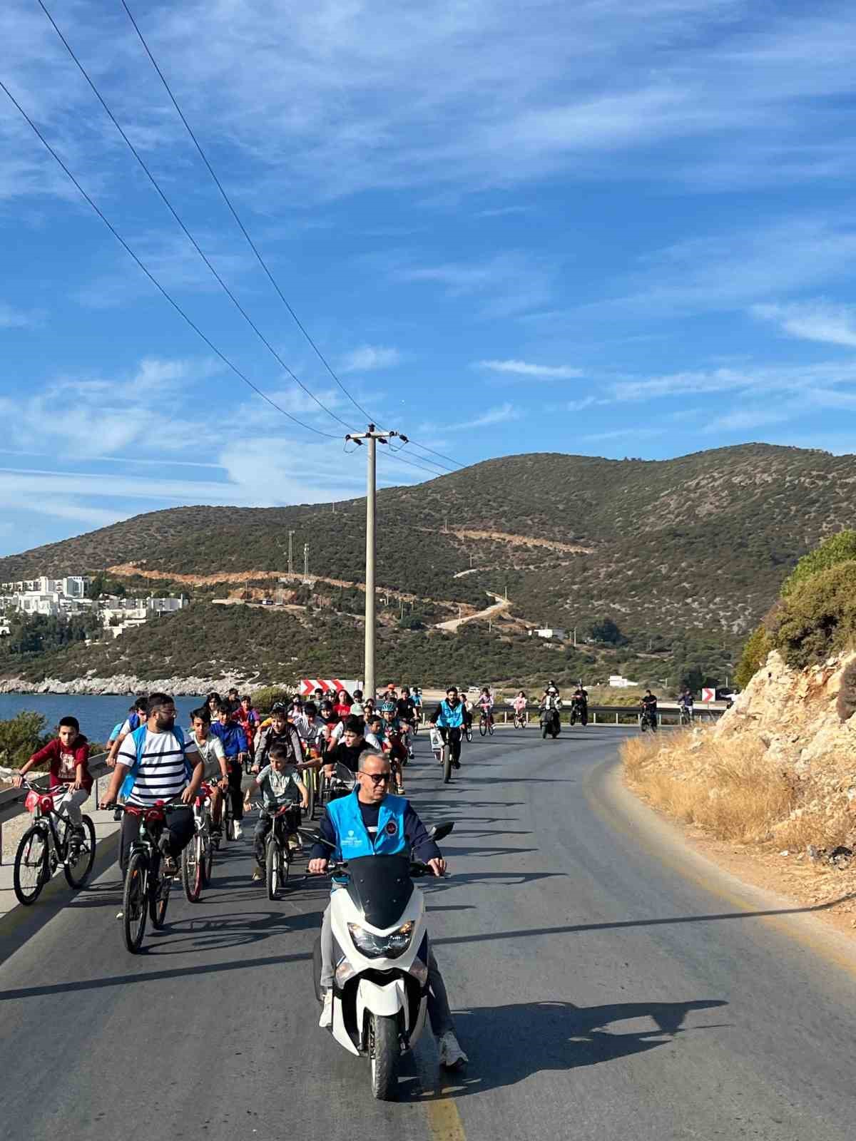 Bodrum müftülüğü gençleri spora teşvik ediyor
