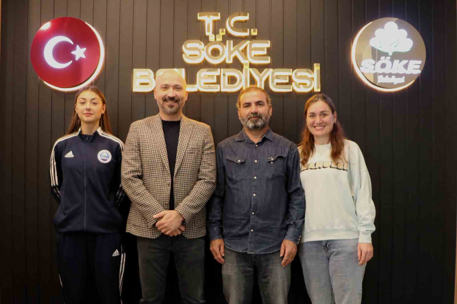 Şampiyon sporcu Tuana Akgün, Söke Belediyespor’da
