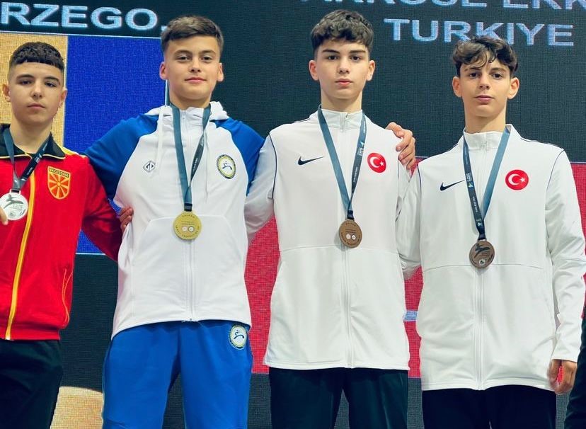 Sultangazi Belediyesi sporcusu Balkan şampiyonu oldu