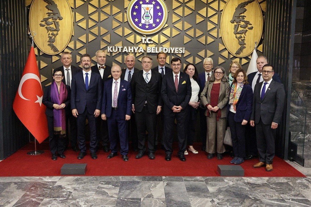 AB heyetinden Kütahya Belediyesi’ne ziyaret
