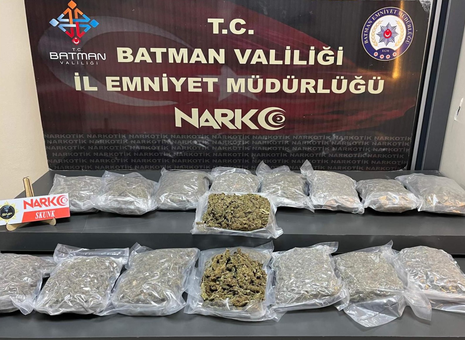 Batman&rsquo;da bir tırda 8 kilo sentetik uyuşturucu yakalandı: 2 kişi tutuklandı
