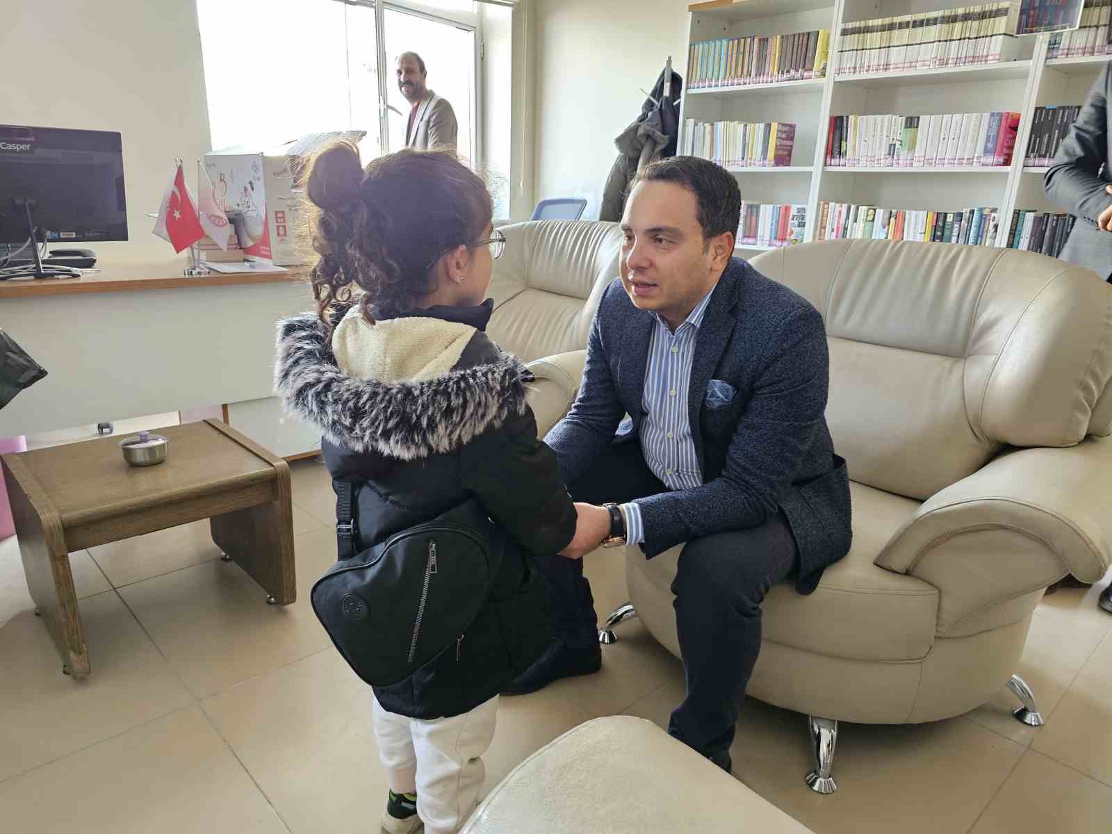 Kaymakam Aydoğan: "İl&ccedil;emizde okumayan kimse kalmayacak"
