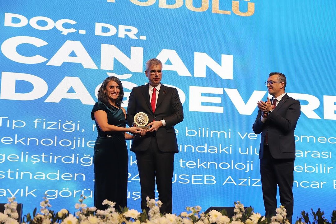 2024 TÜSEB Aziz Sancar Bilim Ödülü Doç. Dr. Canan Dağdeviren’in oldu