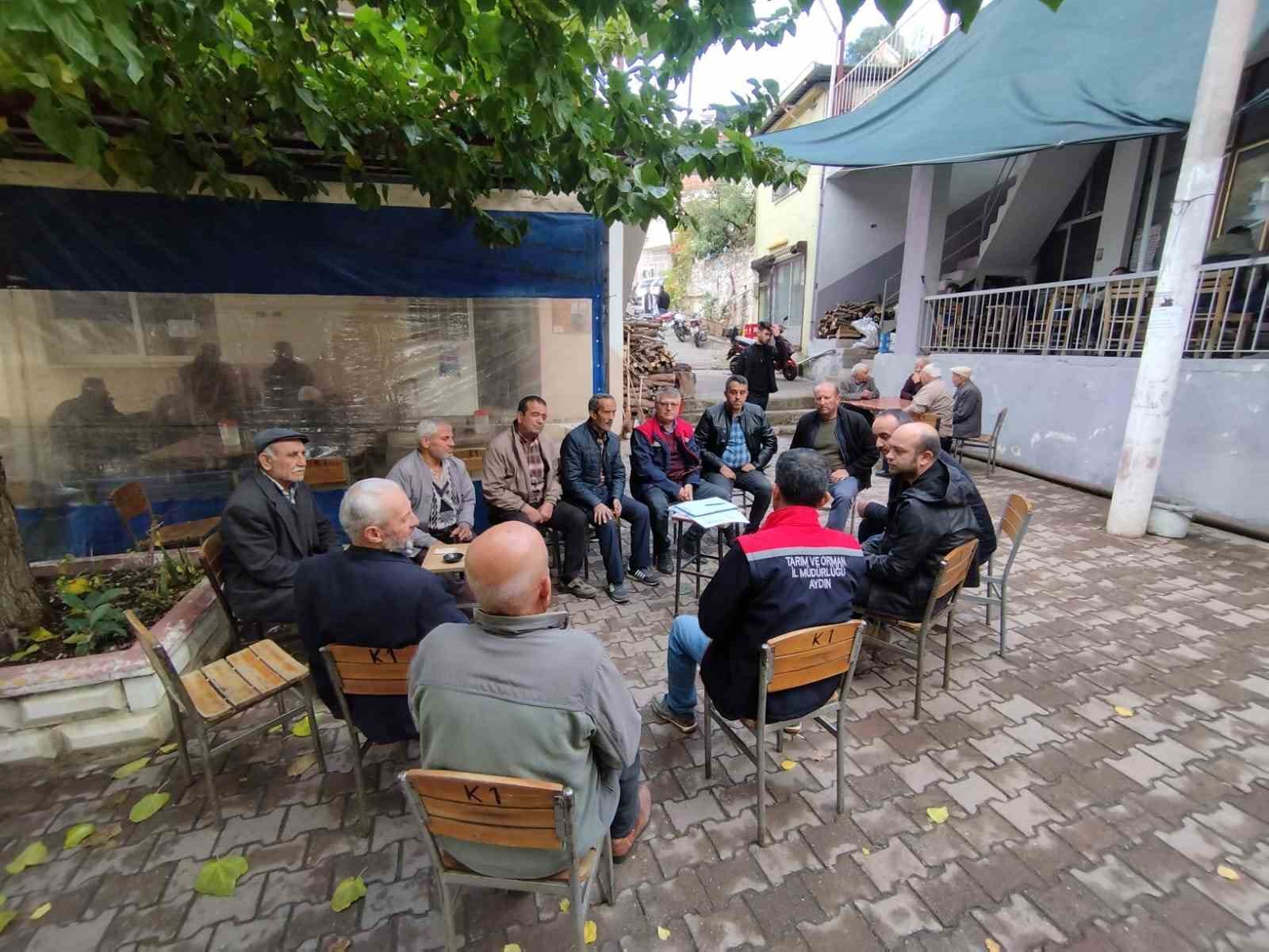 Aydın’da 42 mahallede üreticiler bilgilendirildi
