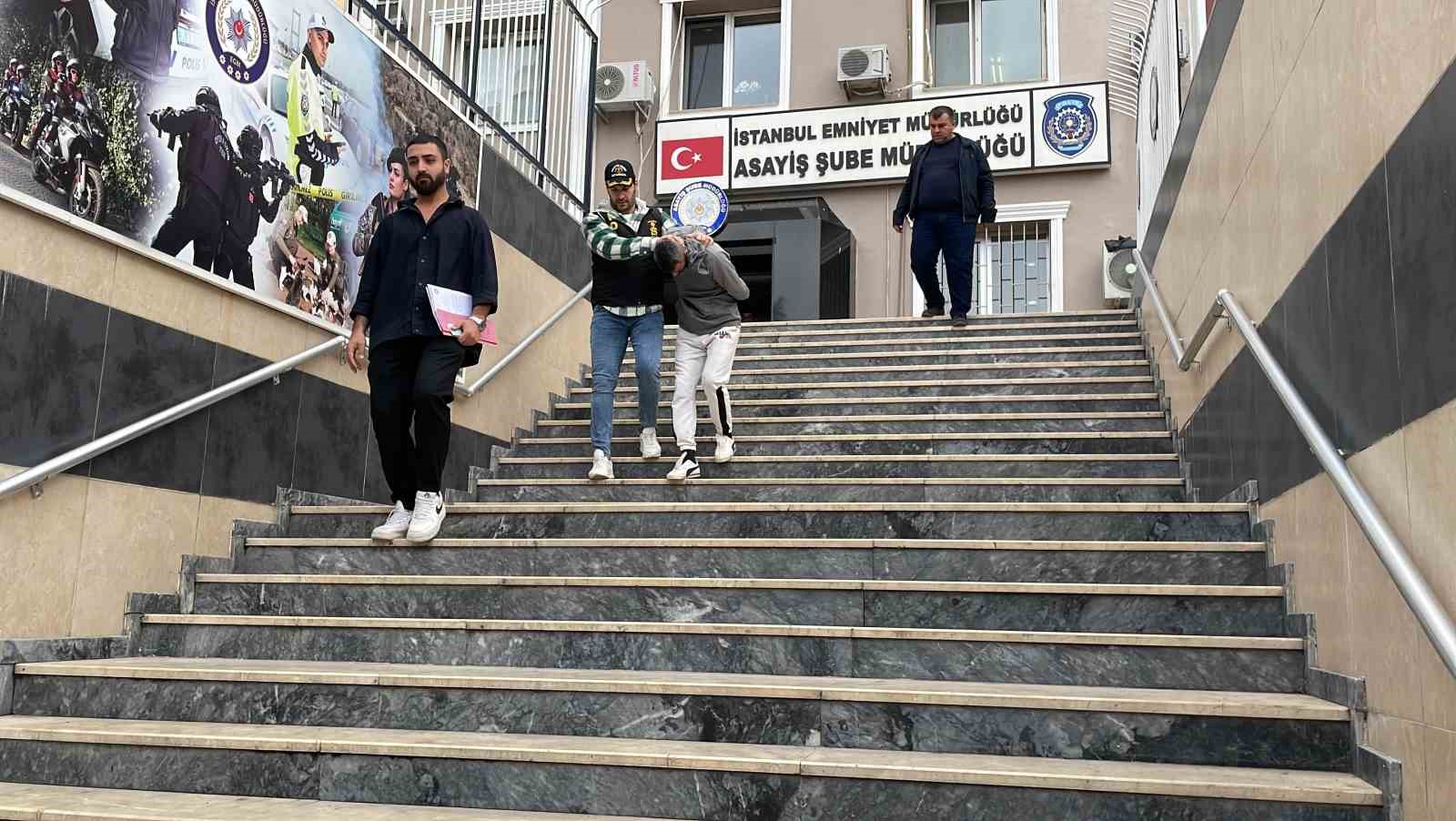 Esenler’de girdiği banka şubesinde para bulamayan hırsızı parmak izi ele verdi