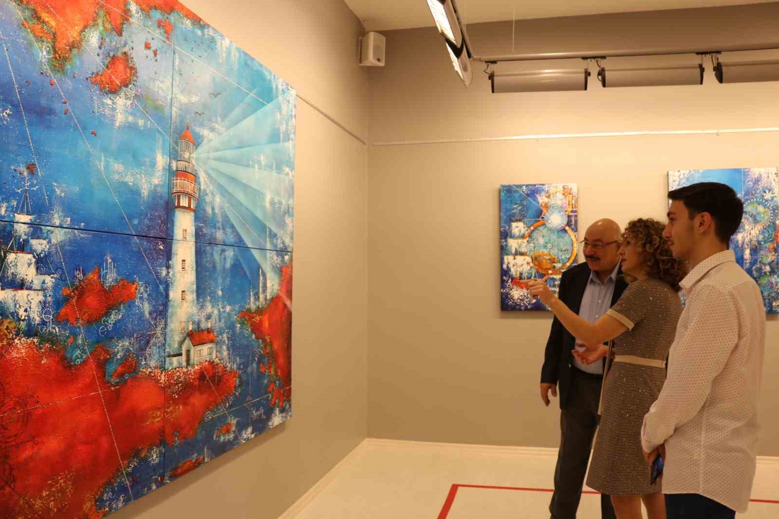 SANKO Sanat Galerisi&rsquo;nde &ldquo;Denizcinin Umudu&rdquo; temalı resim sergisi
